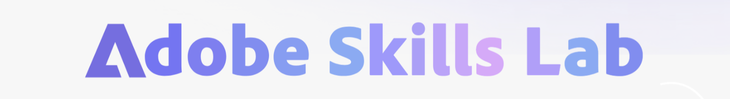 Adobe skills lab banner