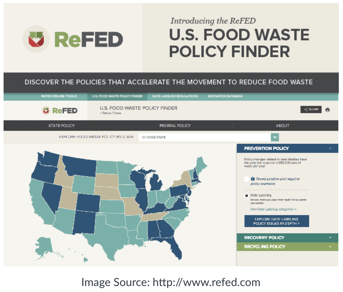 U.S. Food Waste Policy Finder U.S. Food Waste Policy Finder