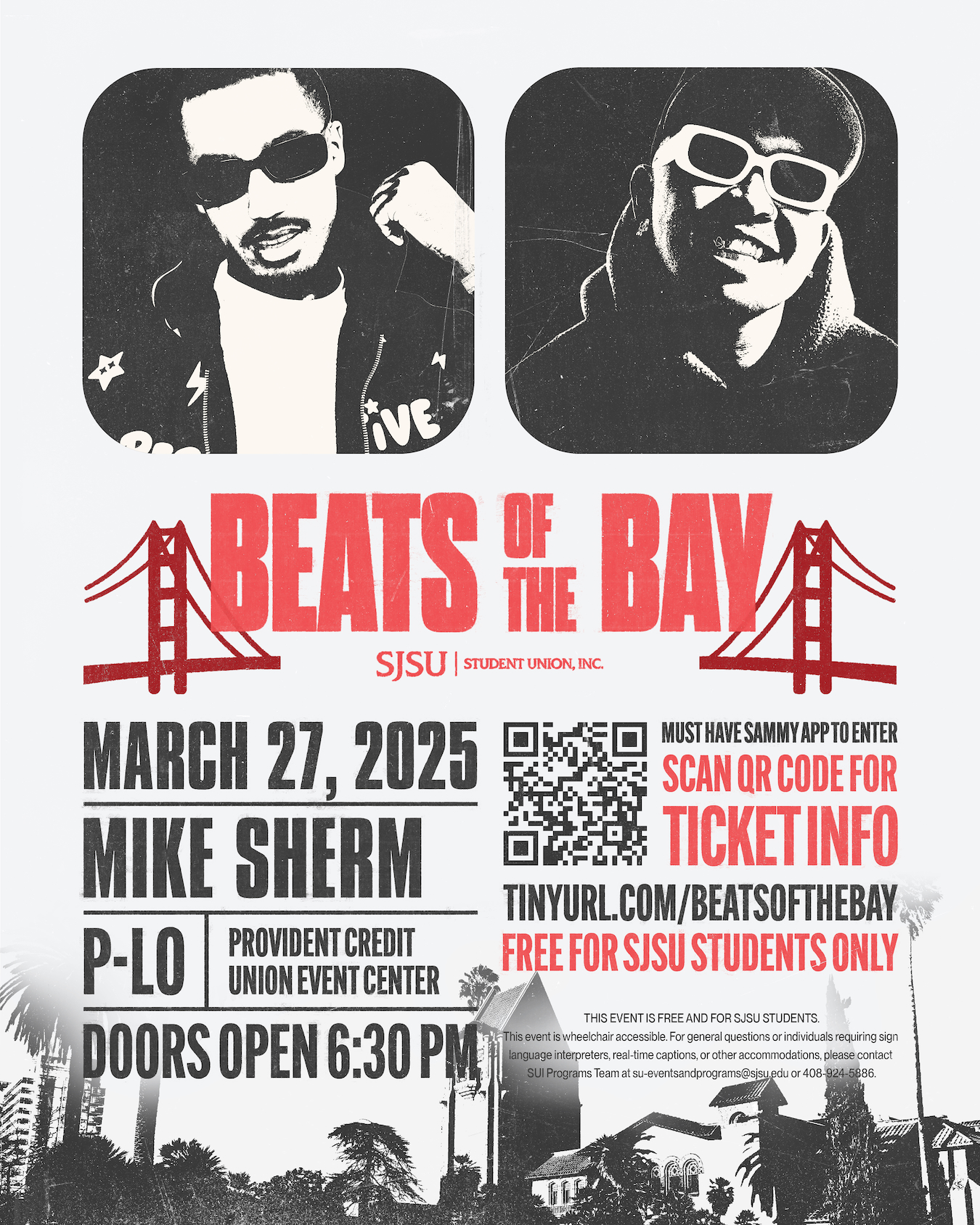 Beats of the Bay Promo Flyer